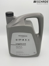 Original Audi VW Seat Skoda Motorenöl Öl SAE 0W30 Longlife 3 III FE GS55545M4 5L