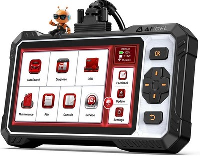 2026 NEU Auto Diagnose Fehlercode Scanner Full Scan Pro Tablet OBD2 OBDII FX610