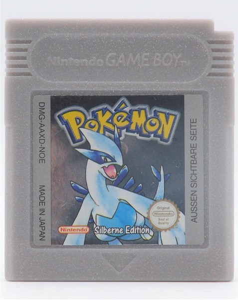 PokéMon: Silberne Edition (Nintendo Game Boy Color) Gbc Spiel O. Ovp - Gut-image