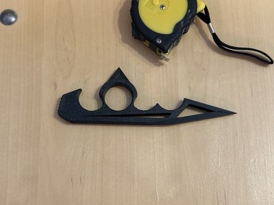 The Black Talon - Undetectable Carbon Fiber Spike Tool  - Non-Metal - Large Size