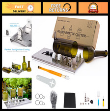 Upgraded Glass Bottle Cutter Kit - DIY Tool for Cutting Wine, Beer, Liquor  Mor