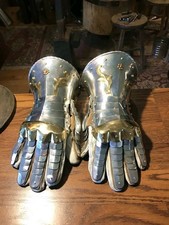 Medieval Steel Gauntlets Knight Armor Gloves Gothic LARP Cosplay Hand Armor