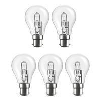 Modee B22D Halogenlampe Globe 28W 370Lm 2700K Warmweiß 5 StüCk Dimmbar