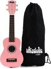Kala Ukadelic Soprano Ukulele - Flamingo