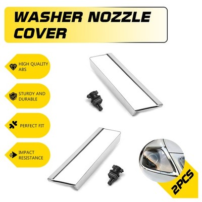 Headlight Washer Nozzle Cover Chrome For Lexus GS300 GS430 GS350 GS460 GS450h