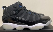 Nike Air Jordan 6 Rings Space Jam black/hyper royal, size 10.5 NEW 322992-016