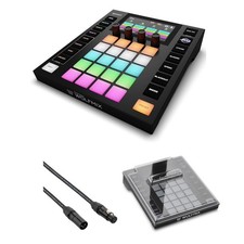 American DJ Wolfmix WMX1 Mk2 Standalone DMX Controller Bundle 25ft Cable Cover