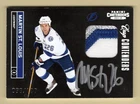 2011-12 Contenders Cup Contenders Martin St. Louis Patch Autograph # 68/100