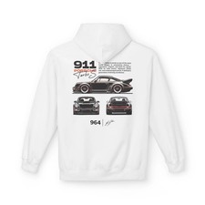 1990-1994 Porsche 911 Turbo S 964 Hoodie - Motorsport Hooded Sweater Gift
