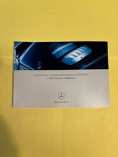 libretto uso e manutenzione Mercedes Originale Vergine