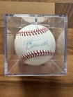 Mike Schmidt Autographed Official Rawlings Major League Baseball HOF W-Display.