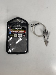 RJ Boyle Stainless Harpoon Tip with Cable for 3/8 Shaft