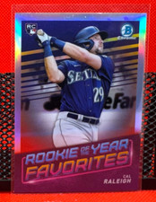 CAL RALEIGH RC BOWMAN CHROME ROOKIE OF THE YEAR FAVORITES ROFY-7