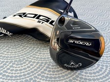 Callaway Rogue ST Max Driver / 9 deg / RH / Stiff HZRDUS Smoke Green PVD Shaft