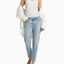 MOUSSY VINTAGE “MV Montura Tapered-Mid”, Light Blue, Womens jeans size 26