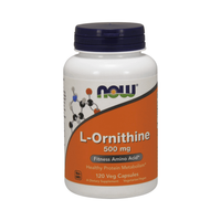 Now Foods L-Ornithine 500Mg (120) Standard - AminosäUren - AminosäUre-Mix