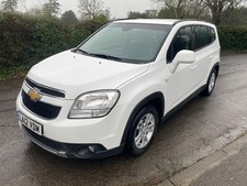 LEFT HAND DRIVE LHD CHEVROLET ORLANDO 1.8 LT MPV LPG 2012 UK REG ONE OWNER