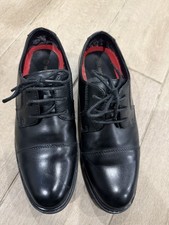 Bruno Marc Boys Black Oxford Dress Shoes Size 5 Youth Formal Wedding Dance