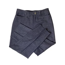 Basler Trousers Wool Viscose Blend Pants Slacks Pockets Euro Size 42 US Sz 12? 