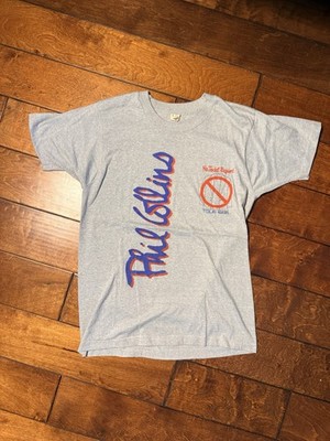 Vintage Phil Collins No Jacket Required Tour 1985 T Shirt USA Made Medium