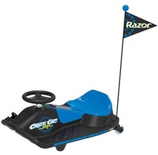 Crazy Cart Go Kart Black/Blue Standard Packaging Shift - Standard Packaging