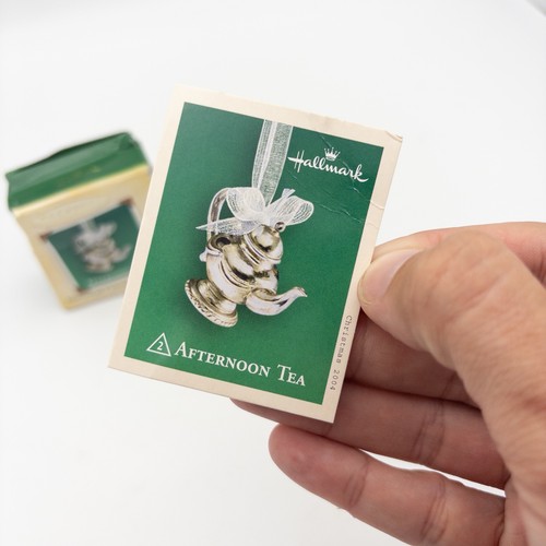 Hallmark Keepsake Miniature Collector Series Ornament - Afternoon Tea 2004 - Picture 2 of 10