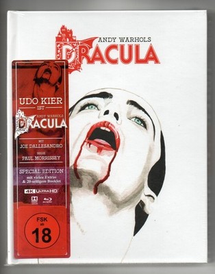 Andy Warhols DRACULA - Mediabook - 4K Ultra HD + Bluray - OVP - Udo Kier