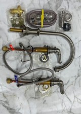 CL PLUMBING FRIENDLY Gooseneck Two Handle Kitchen Faucet P299565LF-SS