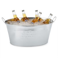 Xxl Champagnerschale - Zinkwanne 24 Liter - ChampagnerküHler SektküHler EisküBel
