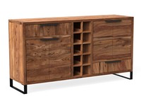 Sideboard Sydney Massiv Holz Akazie Hell Anrichte Kommode Wohnzimmer MöBel