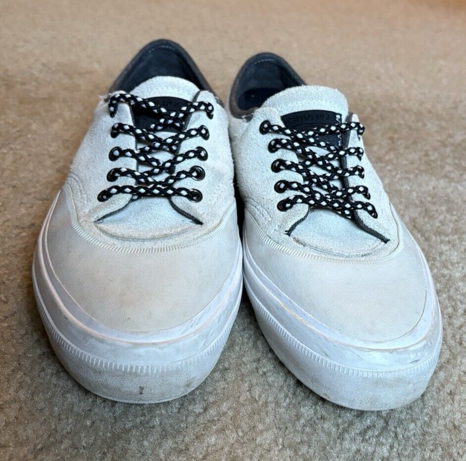 SAOLA Scarpe Converse Converse Crimson Suede OX Uomo Taglia 8.5 Avorio 153469C