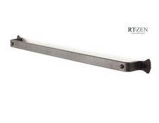 Decorative Handmade Rot Iron 17" Bar Rack Fits 14" Towel for Kitchen, Bathroom