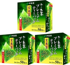 X3 Itoen Uji Matcha Ocha Genmai Cha Japanese Green Tea Bag 150bags Made in JAPAN
