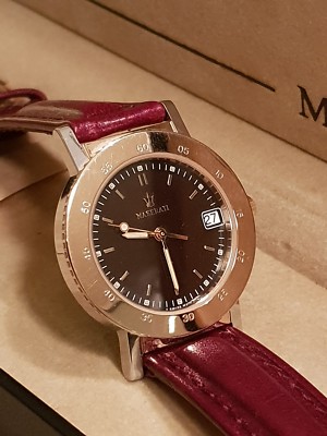 MASERATI OFFICIAL TIMEPIECE Ghibli Damenuhr Uhr watch - neu