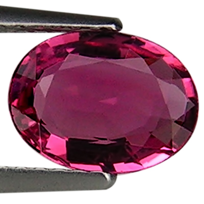 1.23 Ct Natural Pink Tourmaline Gemstone Pink Color Oval Cut
