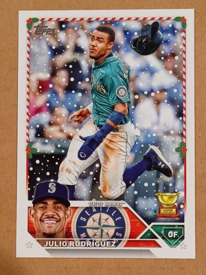 2023 Topps Holiday #H26 Julio Rodriguez Seattle Mariners GC Baseball ...