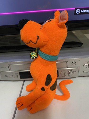 Scooby-Doo 13" Plüschpuppe von Toy Factory - fluoreszierende Neonfarbe ROSA/ORANGE - Bild 4 von 10