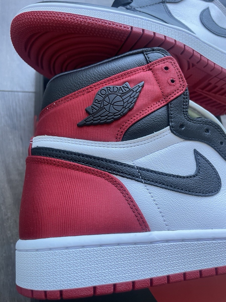 New 11W Nike Air Jordan 1 Retro High OG Satin Black Toe Red New 11W Nike Air Jordan 1 Retro High OG Satin Black Toe Red