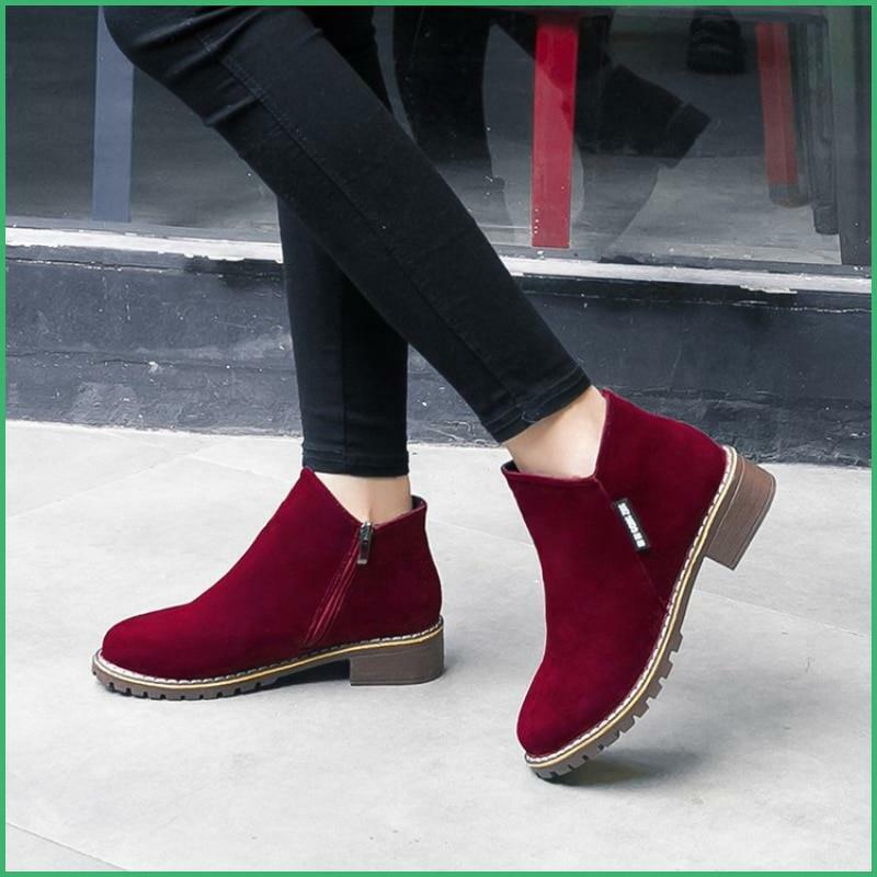 SAOLA Botas De Mujer Zapatos Botines De Moda Nuevo Zapato Para Mujeres Elegante Mejor