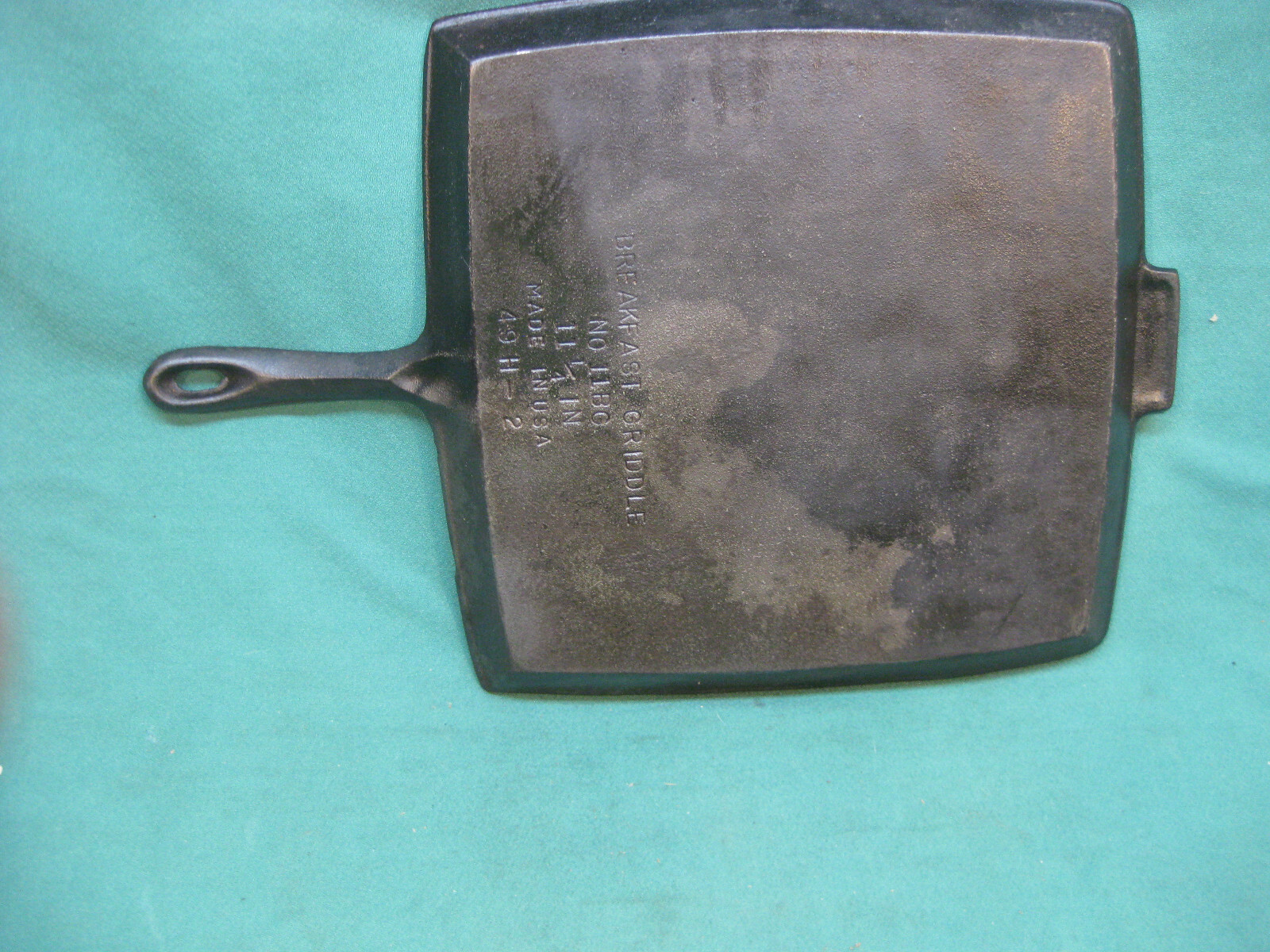BIRMINGHAM STOVE & RANGE CAST IRON BREAKFAST GRIDDLE NO.11BG 11 1/4" eBay