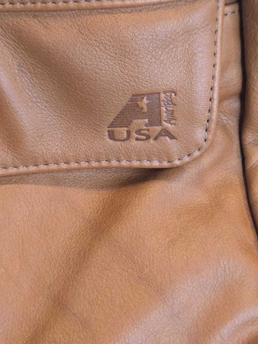 Vintage Ameribag Brown Leather Sling Bag Made in USA | eBay display picture 2