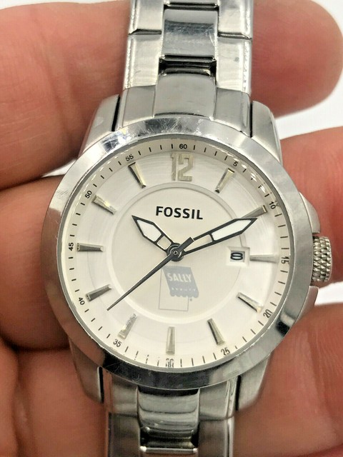 Fossil PR5428 Unisex Silver Stainless 