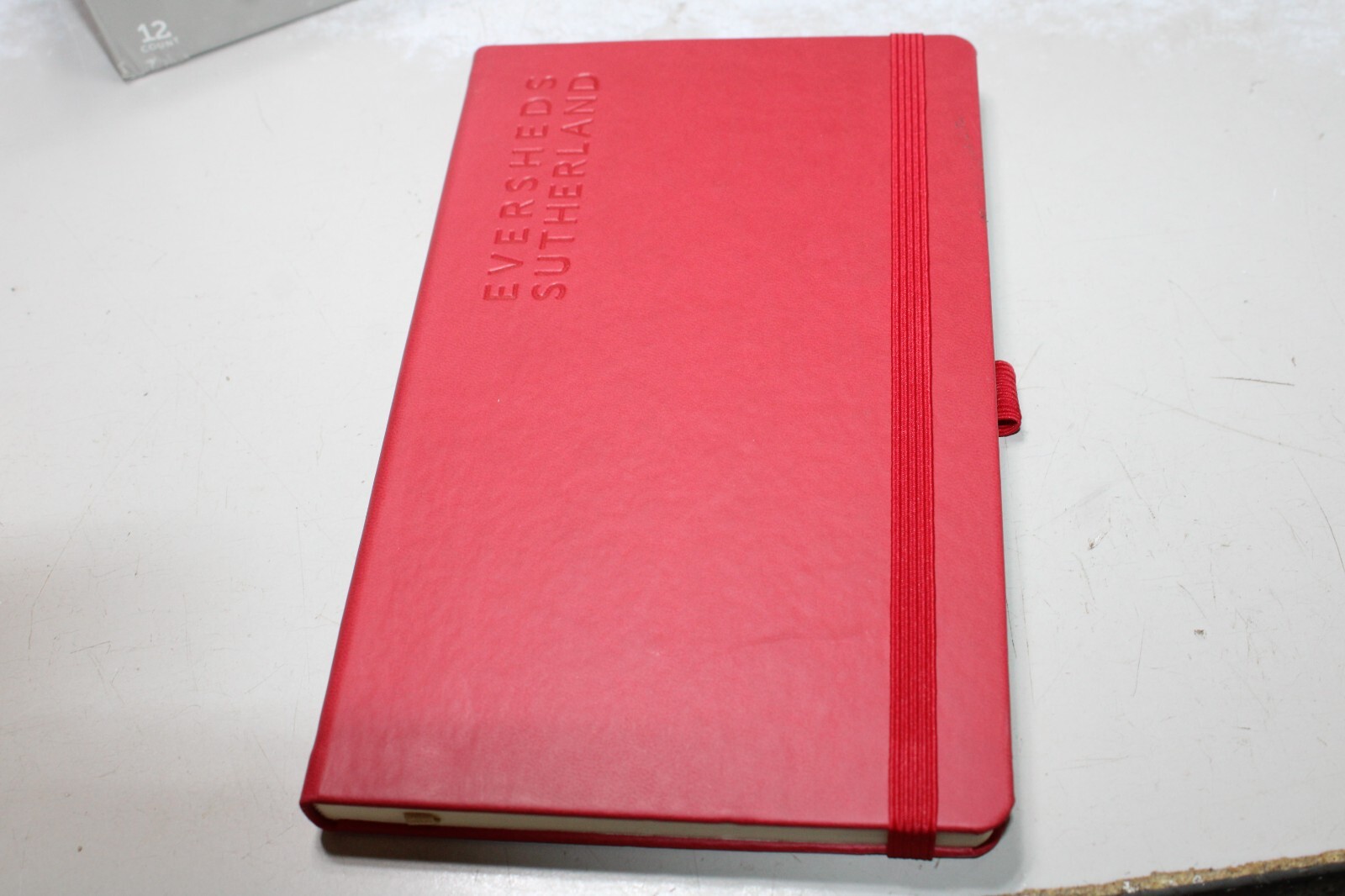 Notebook Castelli Made in Italy  RED Journal NEW Business Finance EVERSHEDS