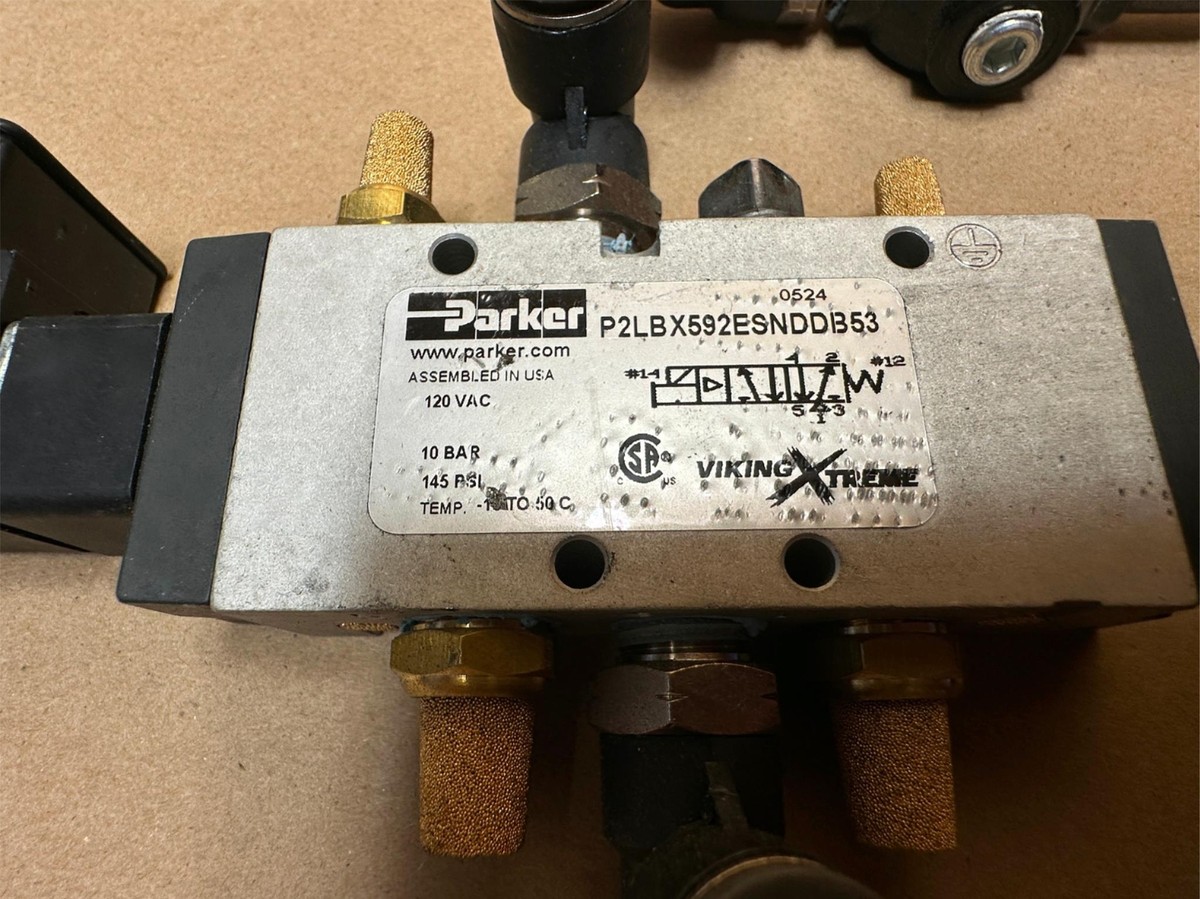 Parker Pneumatic 4 Way / 2 Pos Manifold Xtreme Air Control Valve