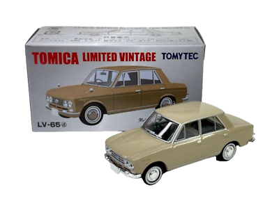 Tomytec Tomica Limited Vintage Datsun Bluebird 1200 Deluxe Beige