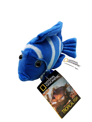 PESCE CHIRURGO BLU PELUCHE LELLY 23 CM NATIONAL GEOGRAPHIC