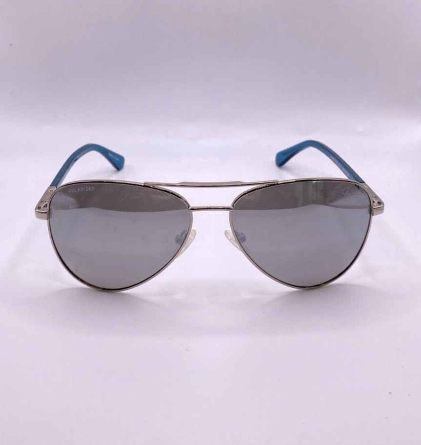 Оправа солнцезащитных очков-авиаторов Sperry Warwick C02 Серебристо-металлическая с поляризацией 58-15-135 17290₽