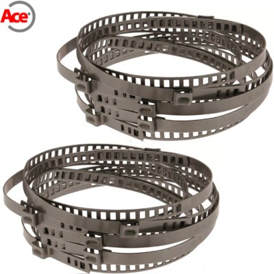 ACE 20-Piece Universal CV Boot Clamp Kit   AISI 304 Stainless Steel 45-120mm