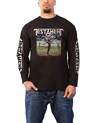 TESTAMENT - PRACTICE WHAT Y - Kleidung Large - Gr. S - Neu LS - A66z