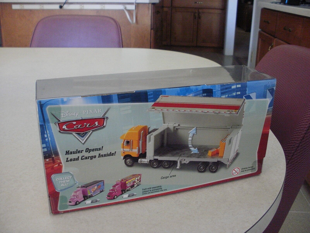 DISNEY PIXAR CARS PAUL VALDEZ LONG HAUL TRUCK AND TRAILER | eBay